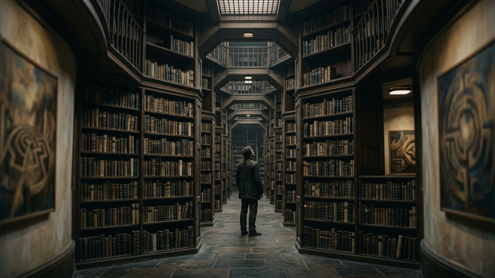 Borges' Labyrinth of Recursion: Meta-Narrative and Infinite Texts